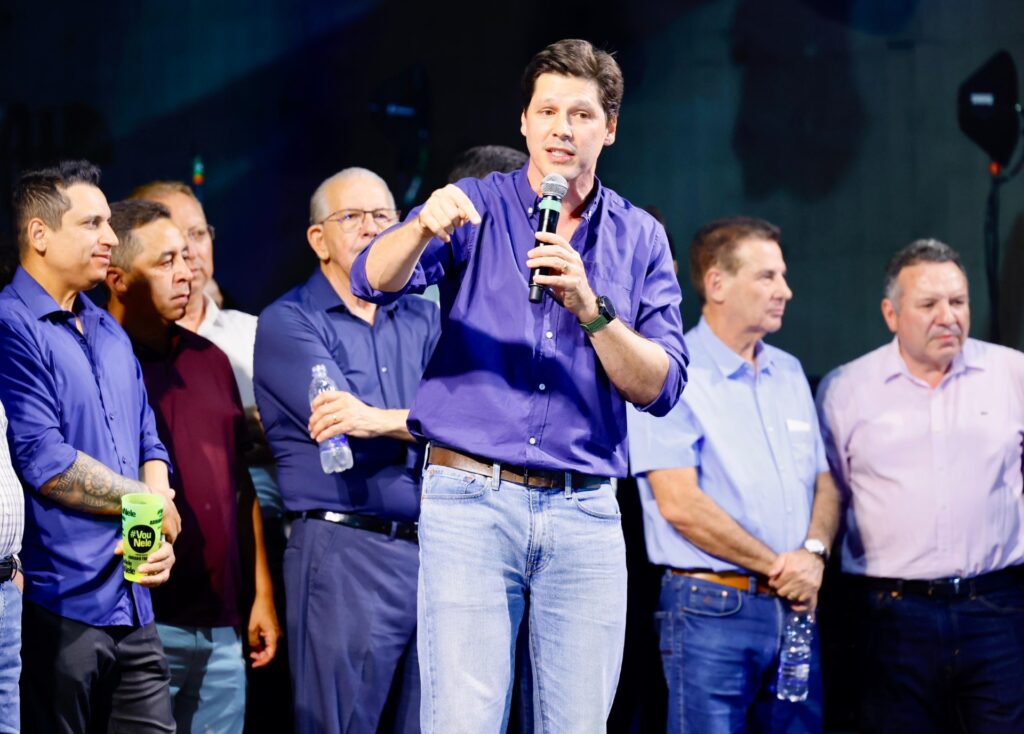 Em Bela Vista, Daniel Vilela anuncia início da pavimentação da GO-147