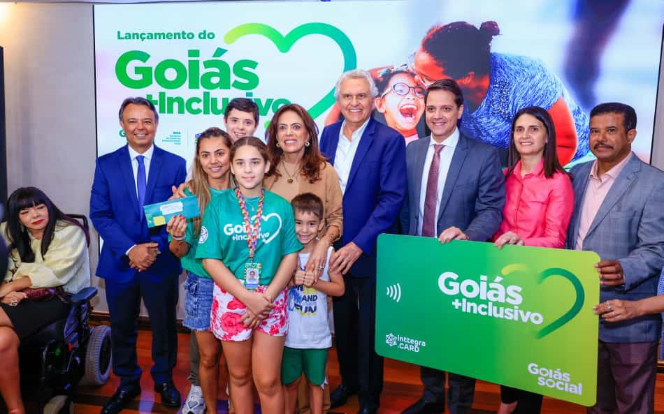 Caiado e Gracinha lançam Goiás + Inclusivo com 6,5 mil beneficiários