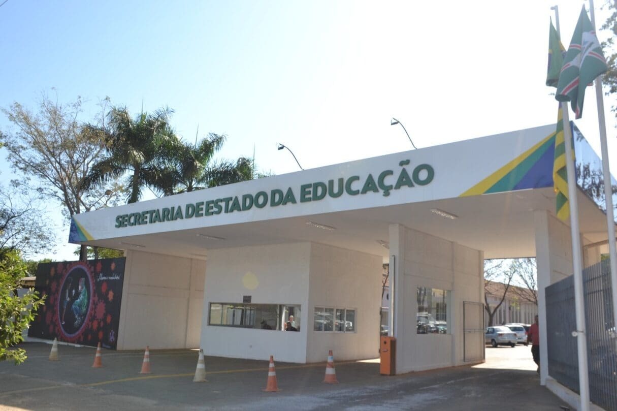 Fachada da Secreataria da Educação