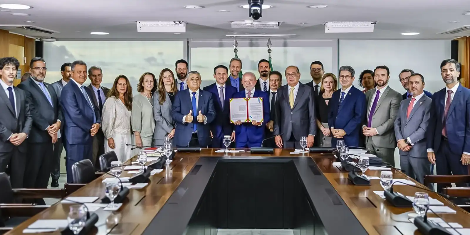 Lula sanciona Lei Antifacção e ressalta prisão de magnatas do crime