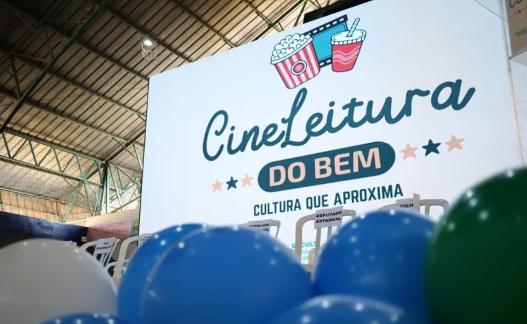 Cine Leitura do Bem visita mais cinco municípios nesta semana