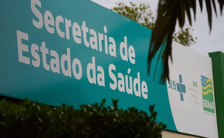 Governo de Goiás publica edital de concurso para Fiscal de Saúde Pública, com salários de R$ 10 mil - Fachada da SES