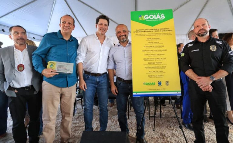 Inaugurada primeira etapa do complexo de delegacias de Caldas Novas