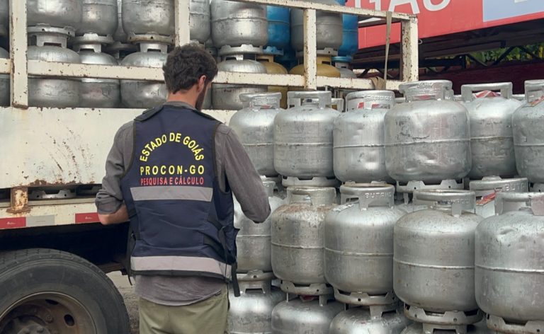 Pesquisa do Procon Goiás identifica variação de até 27% no preço do gás de cozinha