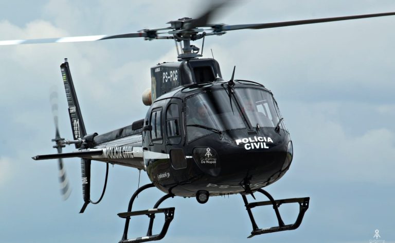 Novo helicóptero da Polícia CiviL